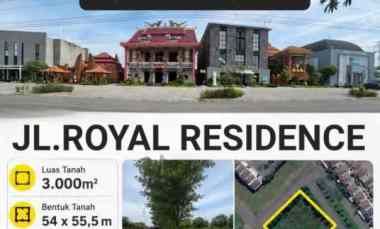 Dijual 3000 m2 Tanah Kavling Royal Residence Wiyung Surabaya Barat