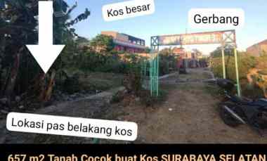 dijual tanah jalan siwalankerto timur