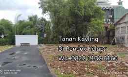 Jual Tanah Kavling Swakarsa Murah di Pondok Kelapa Jakarta Timur