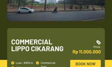 Tanah Dijual di Jalan Thamrin Lippo Cikarang