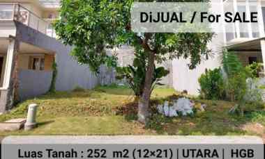 Dijual 252 m2 Tanah Wisata Bukit Mas 2 Royal Palais Surabaya Barat