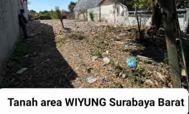 Murah Rp.8 jt-an/m2 Dijual Tanah Wiyung Sby dekat Taman Pondok Indah