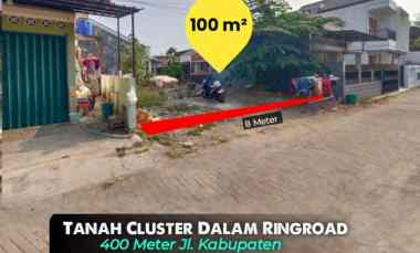 Tanah Cluster dalam Ringroad Jambon, Trihanggo, Sleman 400 meter jl