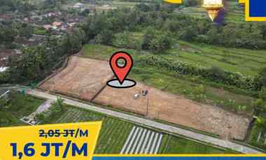 Banting Harga Ramadan Tanah Kavling Murah 1,6 JT/meter Strategis Dar