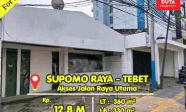 Komersial Dijual di Jl. Supomo Raya