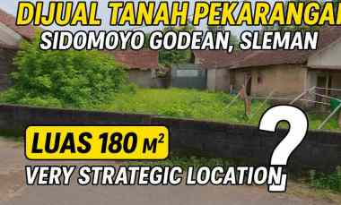 Tanah Dijual di Jl Biji Sidoarum Sidomoyo
