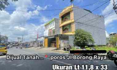 Tanah Dijual di Jl. Borong Raya