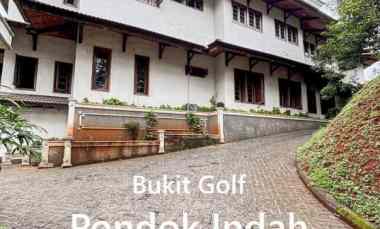Rumah Mewah Hitung Tanah di Bukit Golf, Pondok Indah, Jakarta Slt