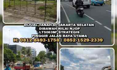 Tanah di Jakarta Selatan Dibawah Nilai Njop. Lt5063m Strategis