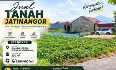 Tanah Dijual di Jl. Caringin Jatinangor