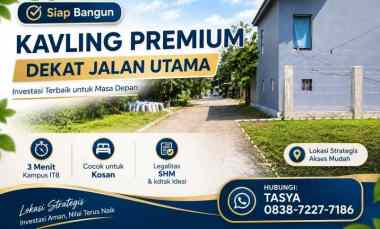 Kavling Premium Siap Bangun dekat Jalan Utama Jatinangor