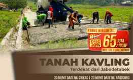 Tanah Murah Legalitas Aman dan Lokasi Strategis dekat Kawasan Cibubur