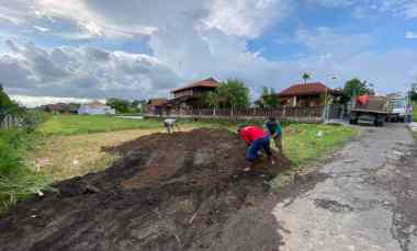 Tanah Sangat Strategis di jl. Damai Jogja Pemandangan Sawah SHM