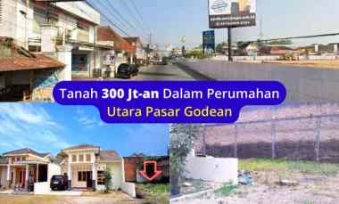 Utara Pasar Godean 300 Jutaan dalam Perumahan Tanah Dijual Jogja SHMP