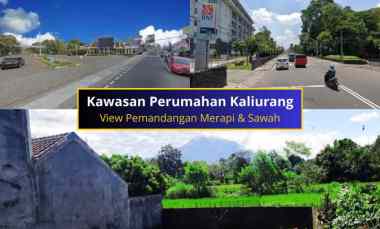 Kaliurang 212 m2 SHM Tepi Aspal Area Homestay dekat Kampus UII