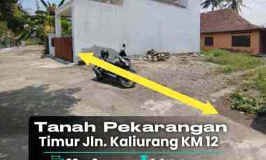 Jarang Ada Tanah Pekarangan Strategis di Timur jl.kaliurang km 12
