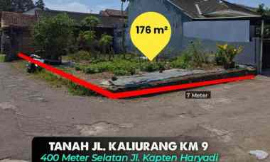 Tanah di Sinduharjo, jl. Kaliurang km 9, Jogja 400 meter jl. Kapten