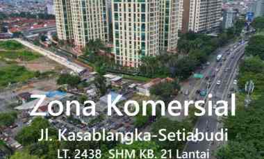 Tanah Premium Komersial jl Kasablanka, Setiabudi, Jakarta Selatan