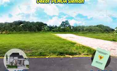 Tanah Murah Sleman View Sawah Full Fasum, Sleman Yogkarta, Sertifikat