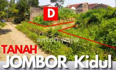 Tanah Kavling Jombor Jogja dalam Ring Road Monjali Lt 168 m2 SHM