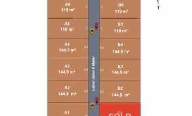 Dekat Kampus UGM Pogung, Tanah Murah di Sinduadi Mlati, Jalan Magelang