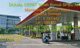 Dijual Tanah di Mampang Prapatan Raya 5781 m2 Jaksel Bonus Spbu Aktif