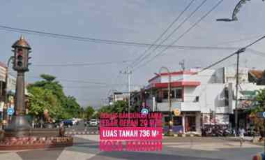 JUAL Tnh Bangunan Lama, Panglima Sudirman Kota MADIUN, Baguss
