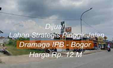 Dijual Segera Tanah Kavling Siap Bangun Pinggir Jalan di Dramaga