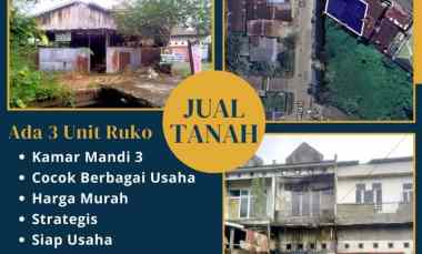 Dijual Tanah Luas Plus Ruko Jalan Utama Purnama Pontianak