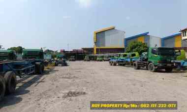Cocok Buat Gudang Dijual Tanah di Cakung Cilincing 2 Ha Siap Pakai