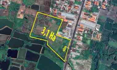 Tanah Dijual di Jl. Raya Cerme Kidul, Cerme Kidul, Kec. Cerme, Kabupaten Gresik, Jawa Timur 61171