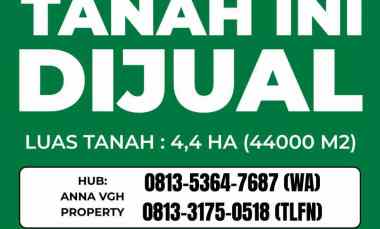Jual Tanah Industri Strategis di Nol Jalan Raya Kalipuro Mojokerto