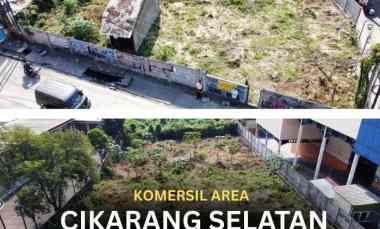 Tanah 3.735 m2 Cocok untuk Gudang atau Pabrik di Cikarang Selatan