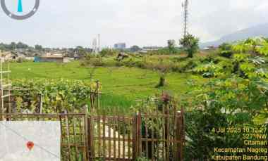 Tanah Dijual 600 m2 di jl. Raya Nagreg Bandung dekat Pasar Rebo Nagreg