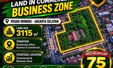 Tanah Shm Posisi Hook 3115m Pasar Minggu Jakarta Selatan