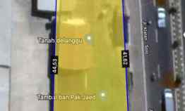 Tanah Beserta Bangunan Ruko 700m2 Tepi jl Raya Solo Jogja Muka 42m