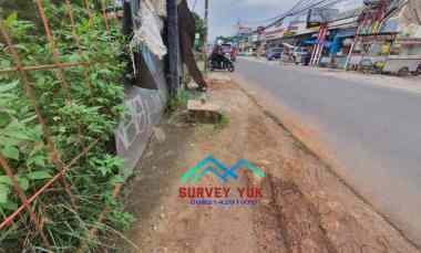 Dijual Tanah Kosong Strategis Pinggir jl Raya Area Ciputat