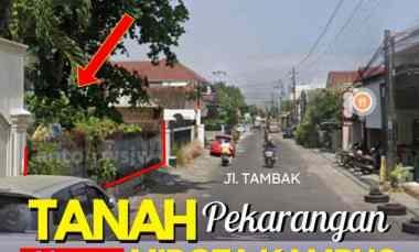 Tanah Strategis Jogja Mirota Kampus Godean Lt 1750 m2 Ld 19 M SHGB