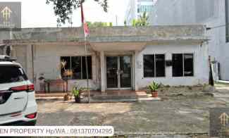 Dijual Tanah di Gambir Tanah Abang Jakarta Pusat 1268 m2 Komersil