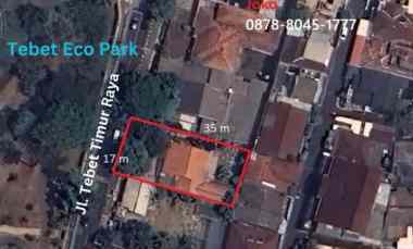Tanah Premium View Taman Eco Park jl. Tebet Timur Raya, Tebet