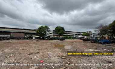 Dijual Tanah di Yos Sudarso Tanjung Priok 9.155 m2 Open Yard Murah