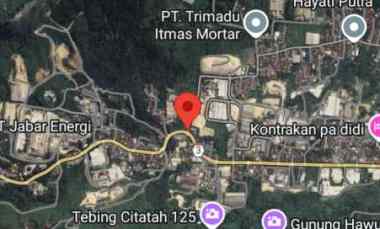 Dijual Murah Lahan Komersil Mainroad Padalarang Kab.Bandung Barat