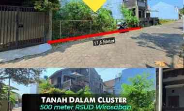 Investasi Tanah Cluster dalam Ringroad, dekat Kampus Uad 500 meter R