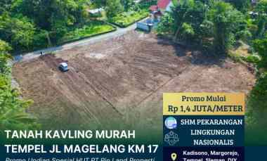 Tanah Kavling Murah Sleman Barat Area Polres dan RSUD Sleman