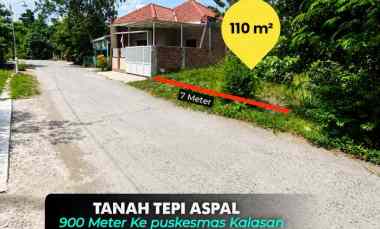 Tanah Pekarangan Murah di Purwomartani, Sleman 1 km Timur Candi Sambi
