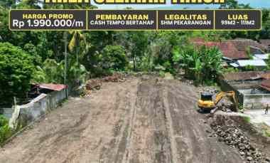 Tanah Shm Murah Area Sleman Timur, hanya 200 meter dari jl. Raya Pakem