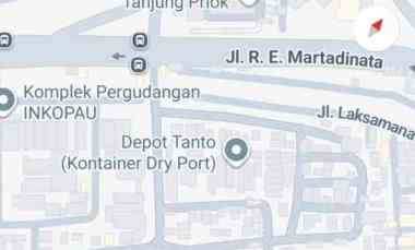 dijual tanah kampung bahari gang 1 tj