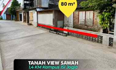 dijual tanah kampus isi