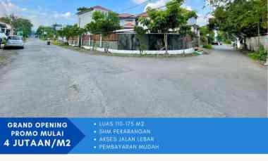 Tanah Kavling Sleman Timur dekat dengan Std Maguwoharjo Shm Pekarangan