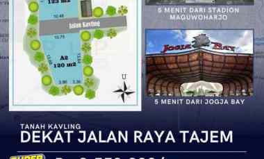 Tanah Kavling dekat jl. Raya Tajem dan Stadion Maguwoharjo Mulai 3,55j